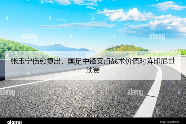 张玉宁伤愈复出，国足中锋支点战术价值对阵印尼世预赛